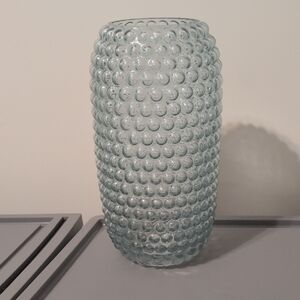 Elegant Textured Glass Vase